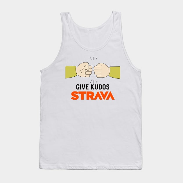 Strava - Give Kudos Tank Top by Raw Designs LDN